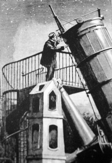 Antique Telescope Viewing