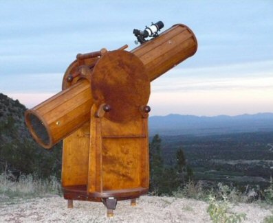 Wooden Telescope twilight view