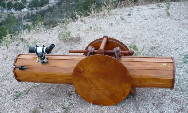 Wooden Telescope tube assy